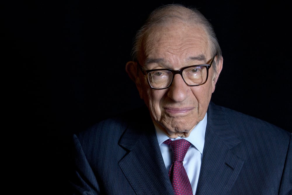 Kisah Monumental Alan Greenspan: Suku Bunga The Fed Dipangkas Drastis sampai 1%