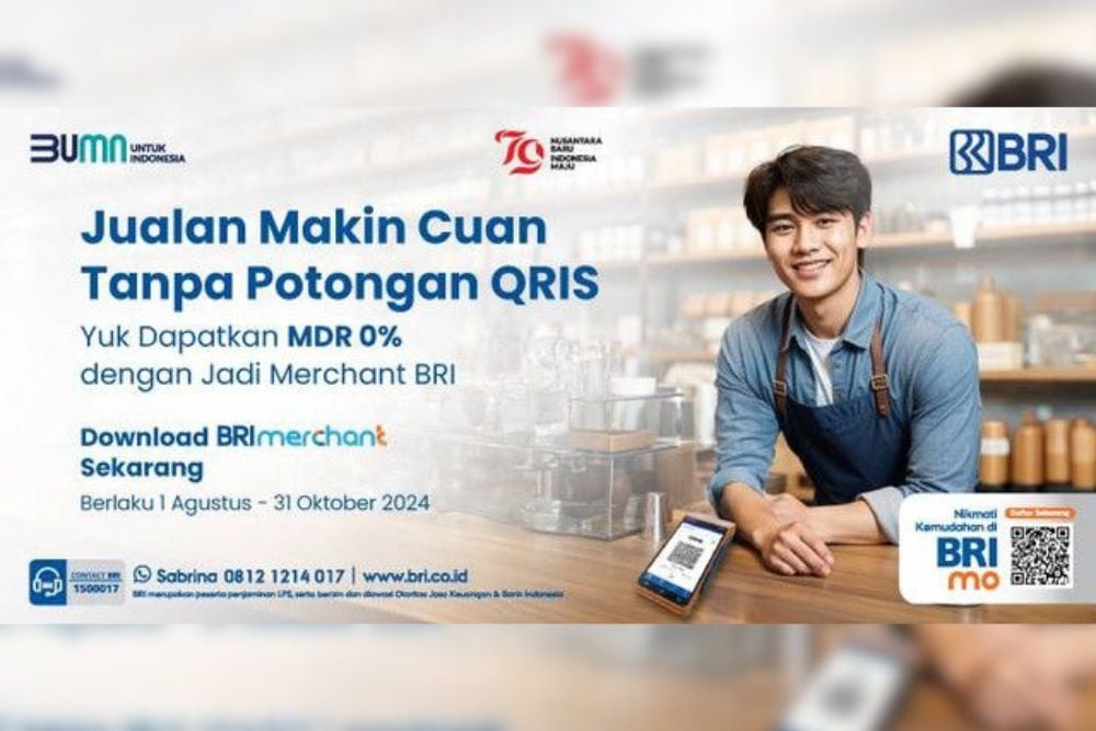 Nikmati Transaksi QRIS Tanpa Biaya di BRI Merchant, Ini Caranya!