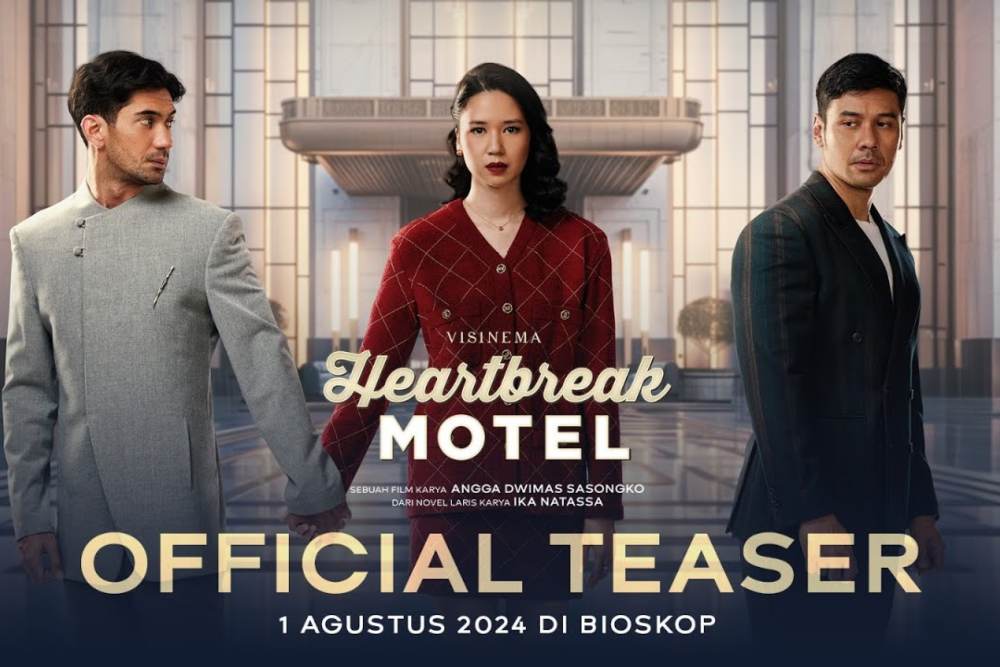 Sinopsis Heartbreak Motel, Film Cinta Segitiga Adaptasi dari Buku Ika Natassa