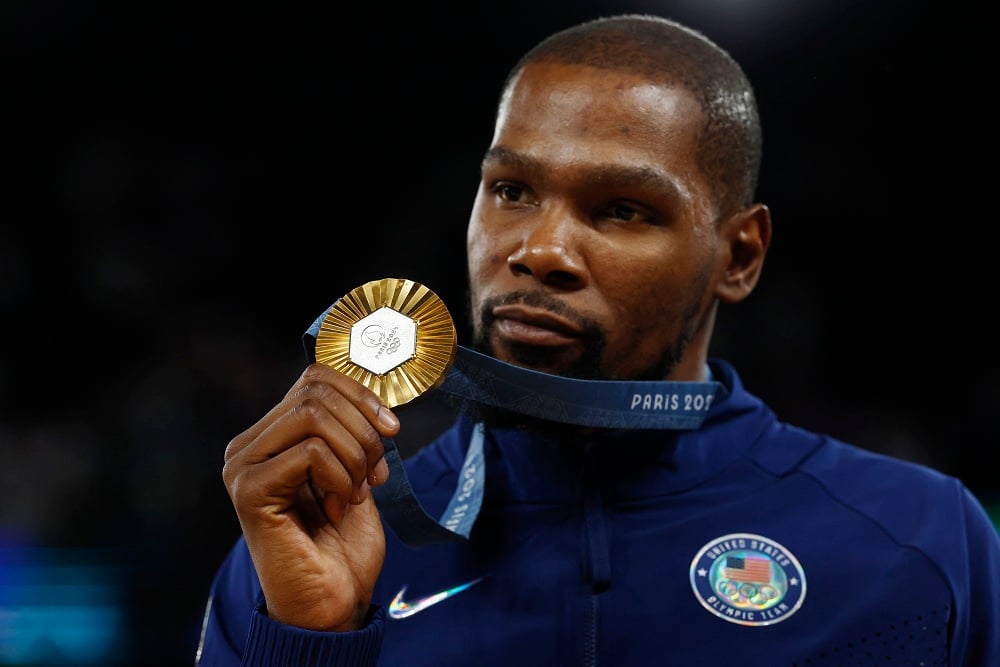 Usai Raih Emas Olimpiade 2024, Kevin Durant Beli Saham PSG Rp74 Triliun