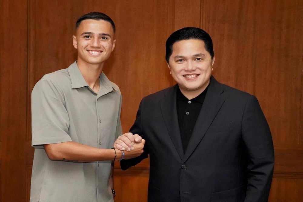 Erick Thohir Beberkan Progres Mees Hilgers-Eliano Reijnders Bela Timnas Indonesia