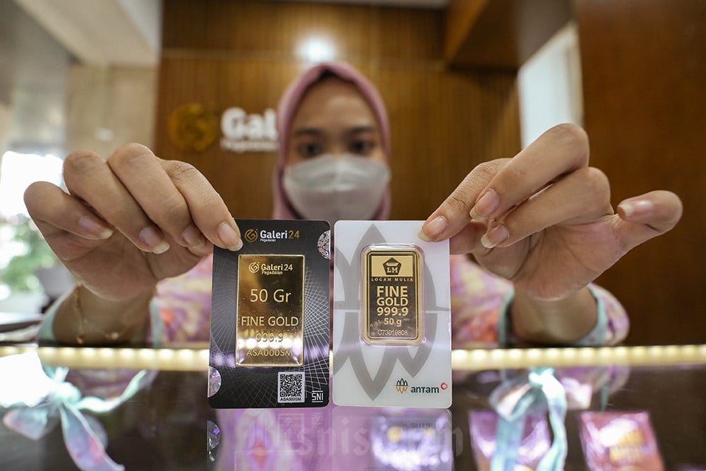 Harga Emas Antam di Pegadaian Hari Ini Mandek, Termurah Mulai Rp801.000