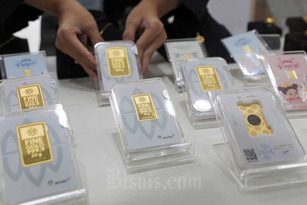 Harga Emas Antam Hari Ini Naik Tipis, Ukuran 1 Gram Dibanderol Rp1.399.000