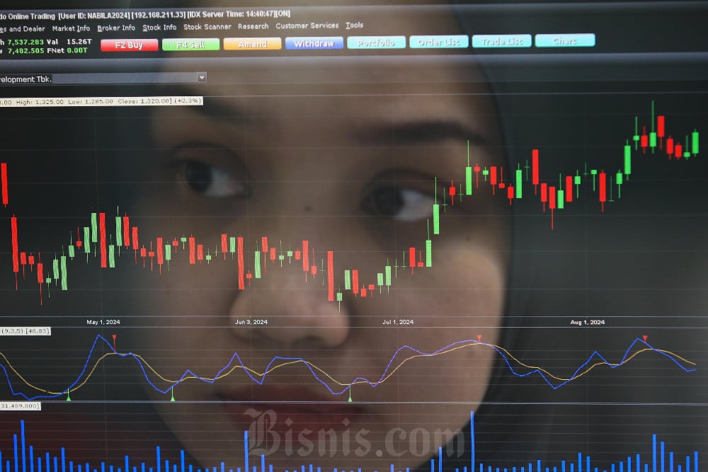 IHSG Intip Potensi Menguat ke 7.694, Cek Saham BRMS, PGEO, hingga ARTO