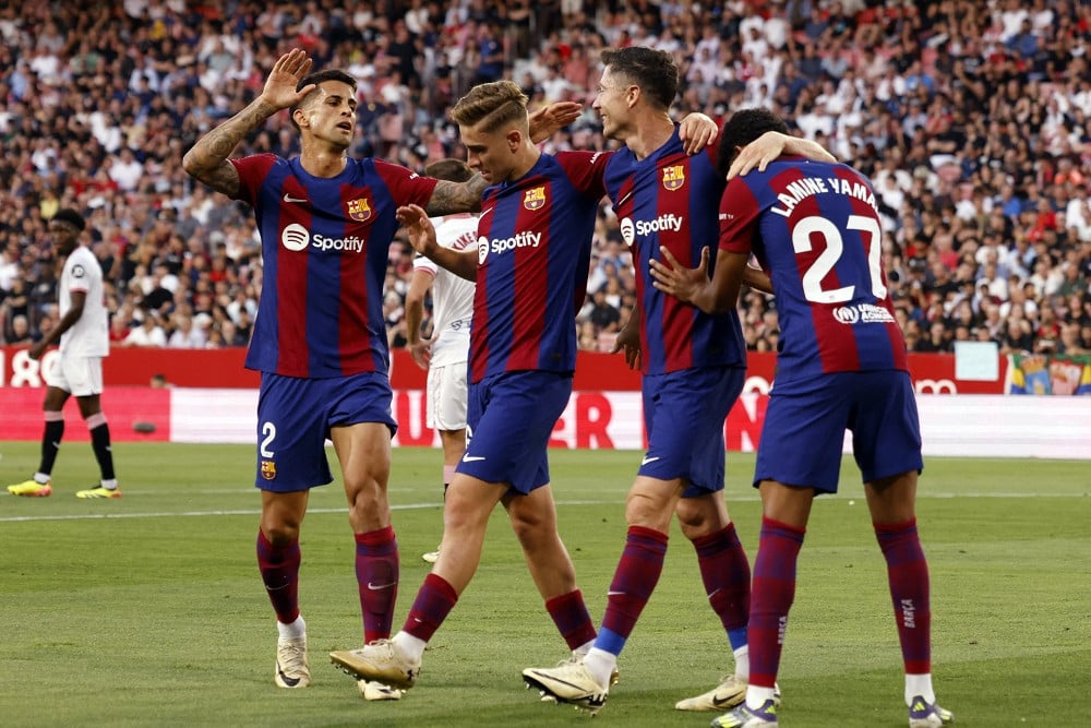 Menang atas Getafe, Barcelona Cetak Gol Ke-6.500 di Liga Spanyol