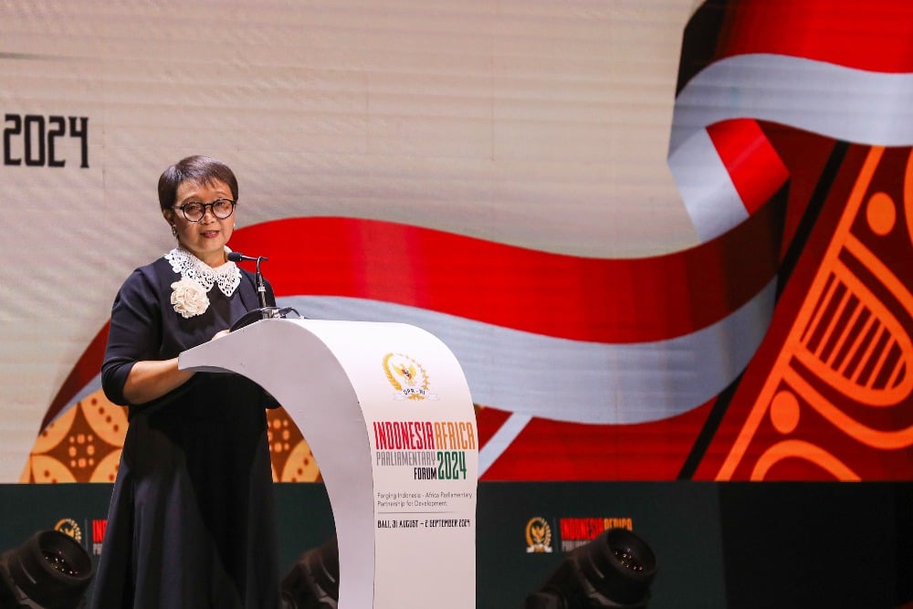 Menlu Retno Ajak Parlemen Afrika Perkuat Fondasi Politik Ekonomi dengan RI