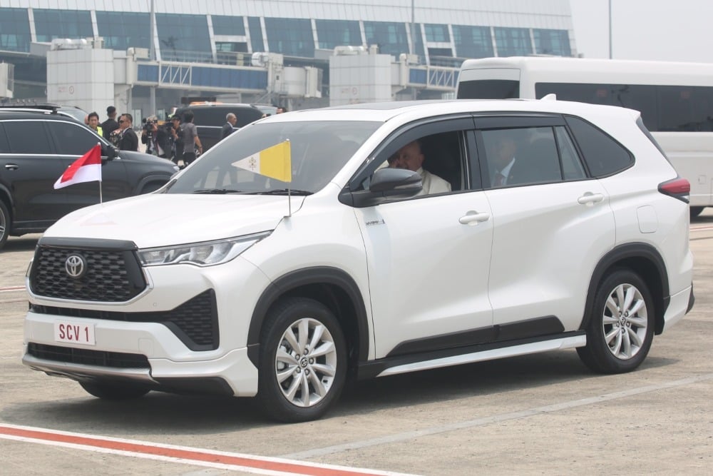 Paus Fransiskus Tumpangi Innova Zenix, Toyota Merasa Sukses Kembangkan Mobil Lokal