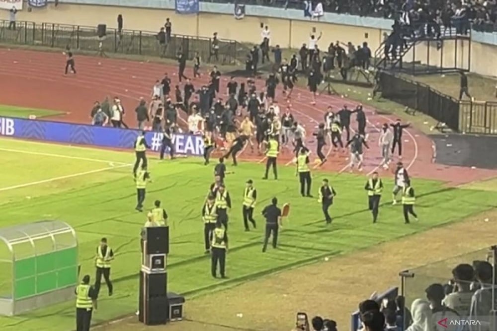 Persib Bakal Tindak Tegas Pelaku Penyerangan Steward Usai Laga Kontra Persija