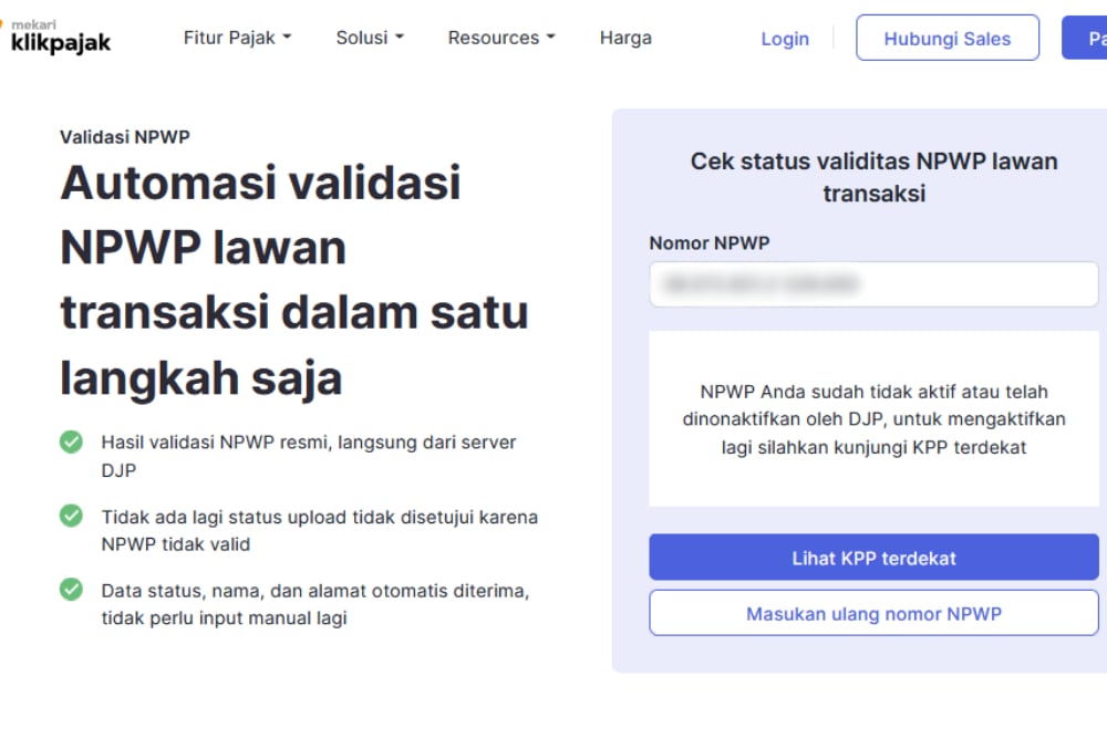 Status Terbaru NPWP Jokowi, Kaesang, hingga Sri Mulyani, Dinonaktifkan Ditjen Pajak?