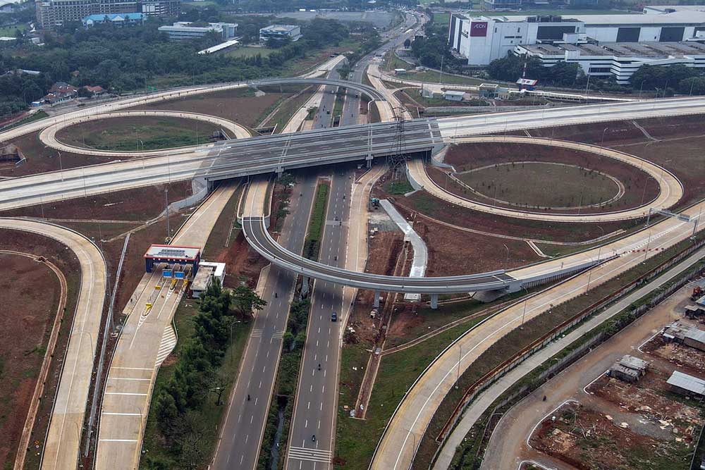 Tol BSD Serpong-Balaraja 1B Beroperasi Gratis Hari Ini