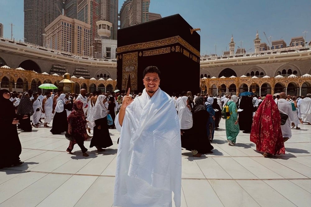 Umrah Bareng Timnas Indonesia, Ragnar Oratmangoen: Alhamdulillah