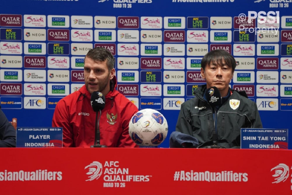 China vs Indonesia: Shin Tae-yong Tak Mau Remehkan The Dragon