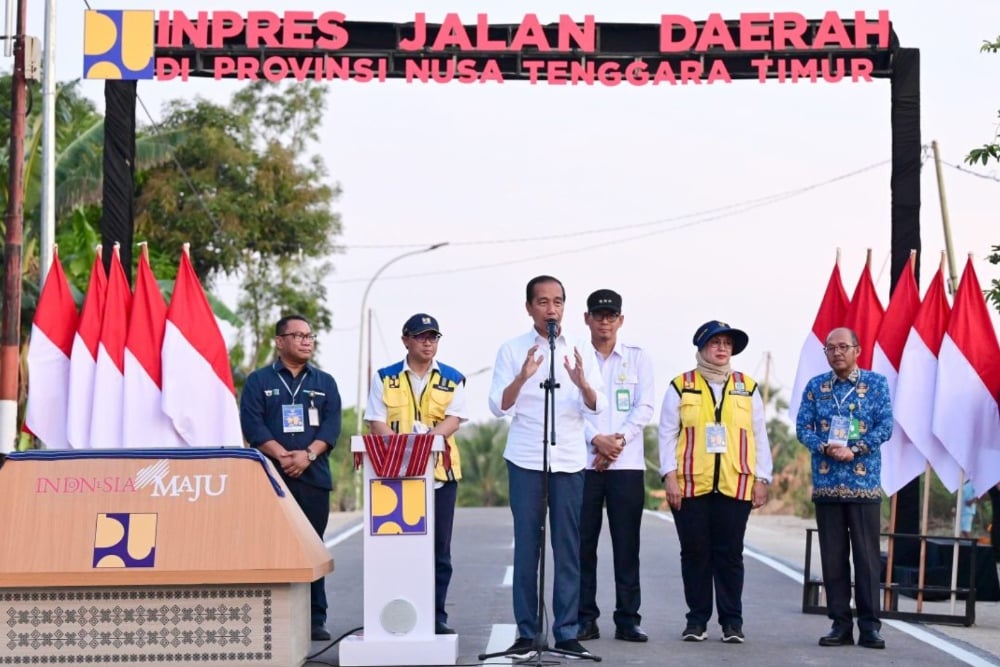 Gelontorkan Duit Rp1,3 Triliun, Jokowi Resmikan 7 Pos Perbatasan RI