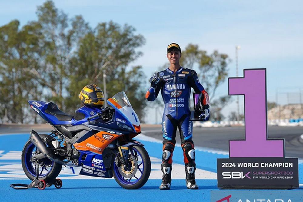 Ini Target Pembalap Aldi Satya Usai Jadi Juara Dunia World Supersport300