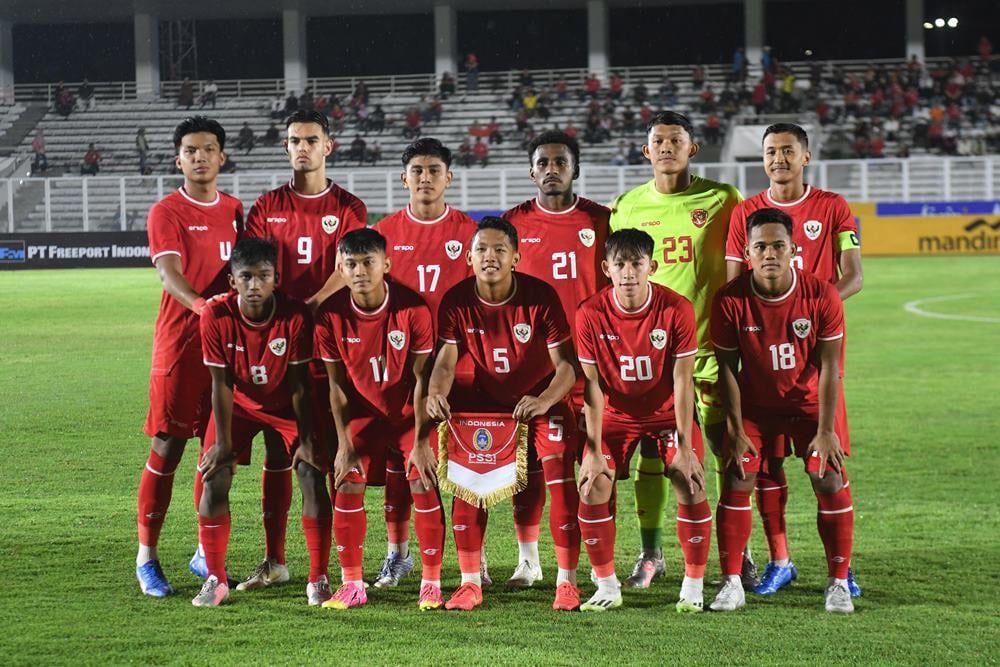 Jelang Piala Asia U20 di China, ini Menu Latihan yang Dilahap Pemain Timnas Indonesia