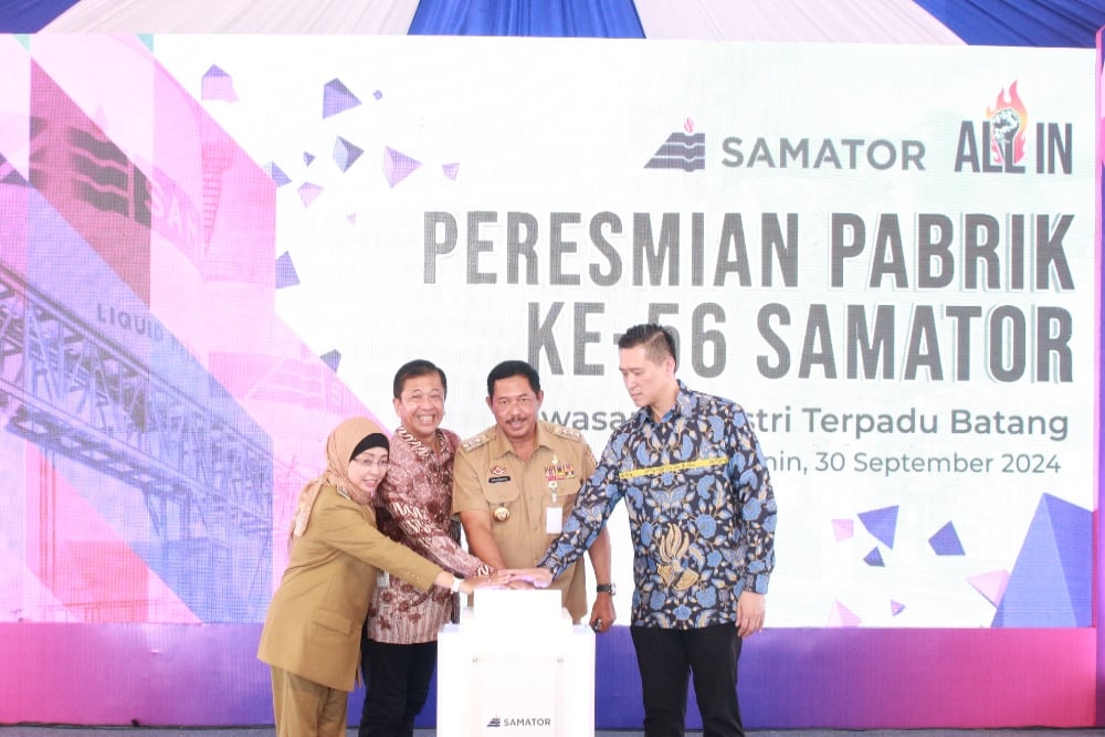 Pabrik Baru Samator Gas (AGII) Mulai Beroperasi di KIT Batang