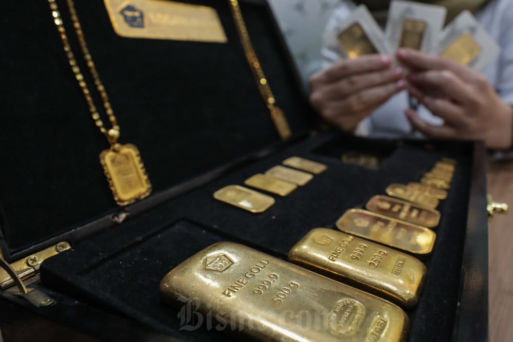 Harga Emas Antam Hari Ini Mandek, Ukuran 1 Gram Masih Dibanderol Rp1.539.000