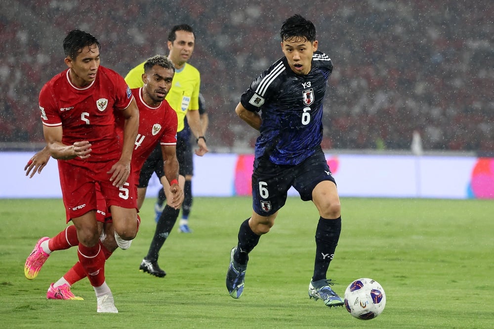 Hasil Indonesia vs Jepang: Garuda Tumbang 0-4