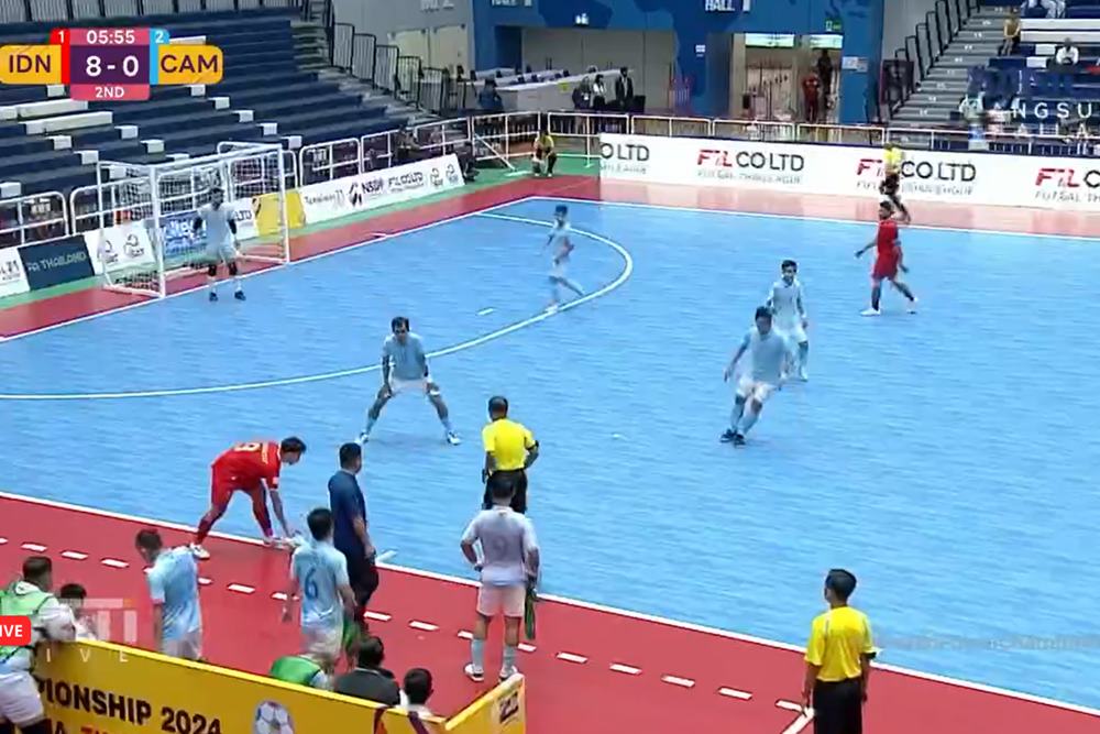 Hasil Indonesia vs Kamboja, Piala AFF Futsal 2024: Timnas Menang Besar