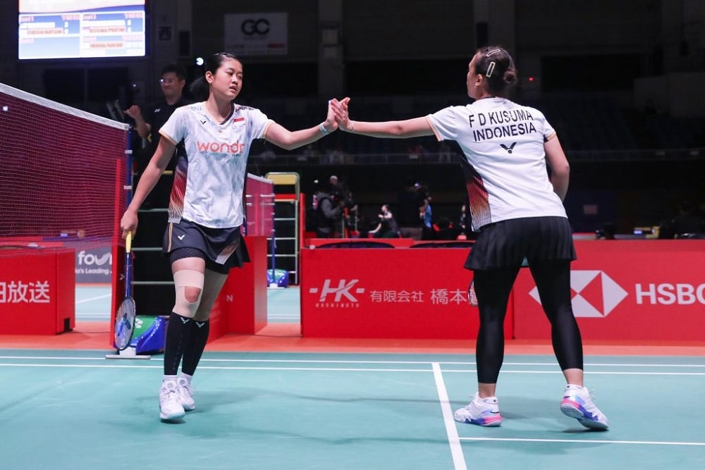 Hasil Kumamoto Masters 2024: Capai Skor Maksimal, Ana/Tiwi Takluk