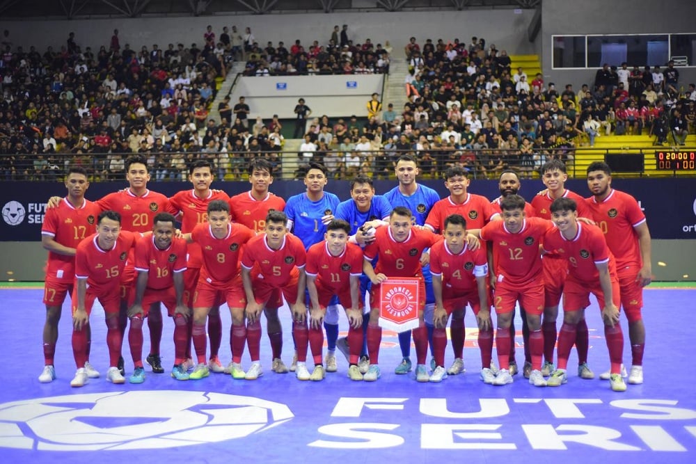 Hasil Piala AFF Futsal 2024: Sempurna, Timnas Indonesia Juara Grup B