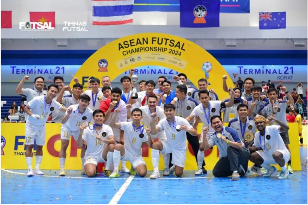 Jadi Juara Piala AFF Futsal 2024, Timnas Indonesia Diguyur Bonus Miliaran Rupiah