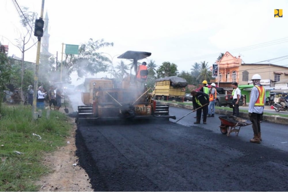 Jelang Nataru, Kemantapan Jalan Nasional Banten 96,16%