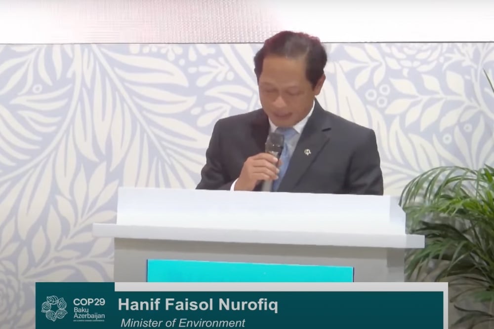 Menteri Lingkungan Hidup Ungkap Tiga Tujuan Utama Paviliun RI dalam COP29