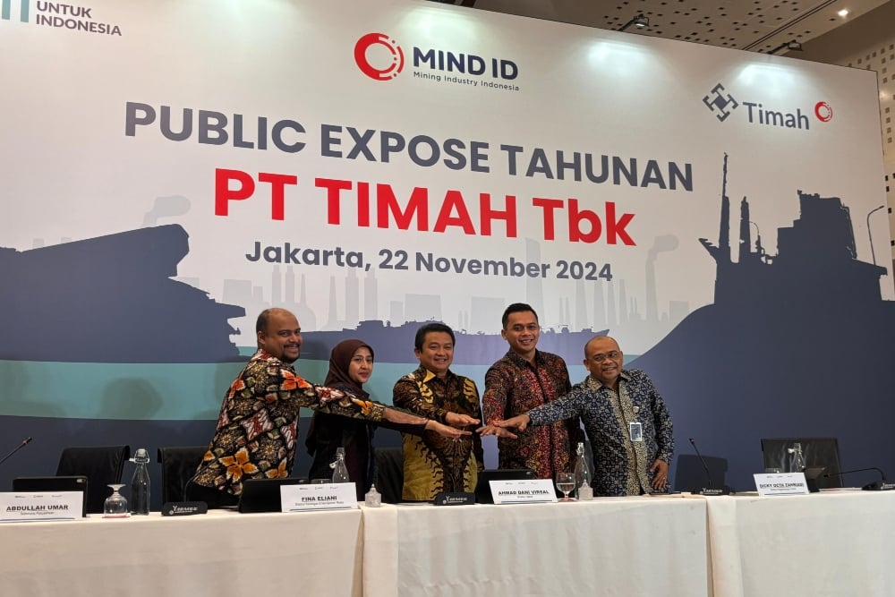 PT Timah TINS Yakin 2025 Harga Timah Makin Berkilau