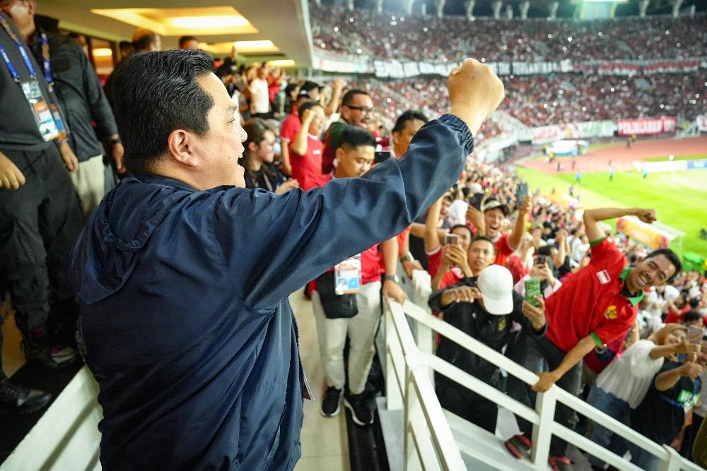 Tingkat Kepuasan terhadap Kinerja Erick Thohir Sebagai Ketum PSSI Capai 94%